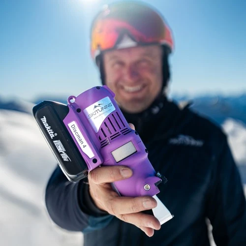 Discman 4 für die regelmäßige Pflege mehrerer Ski