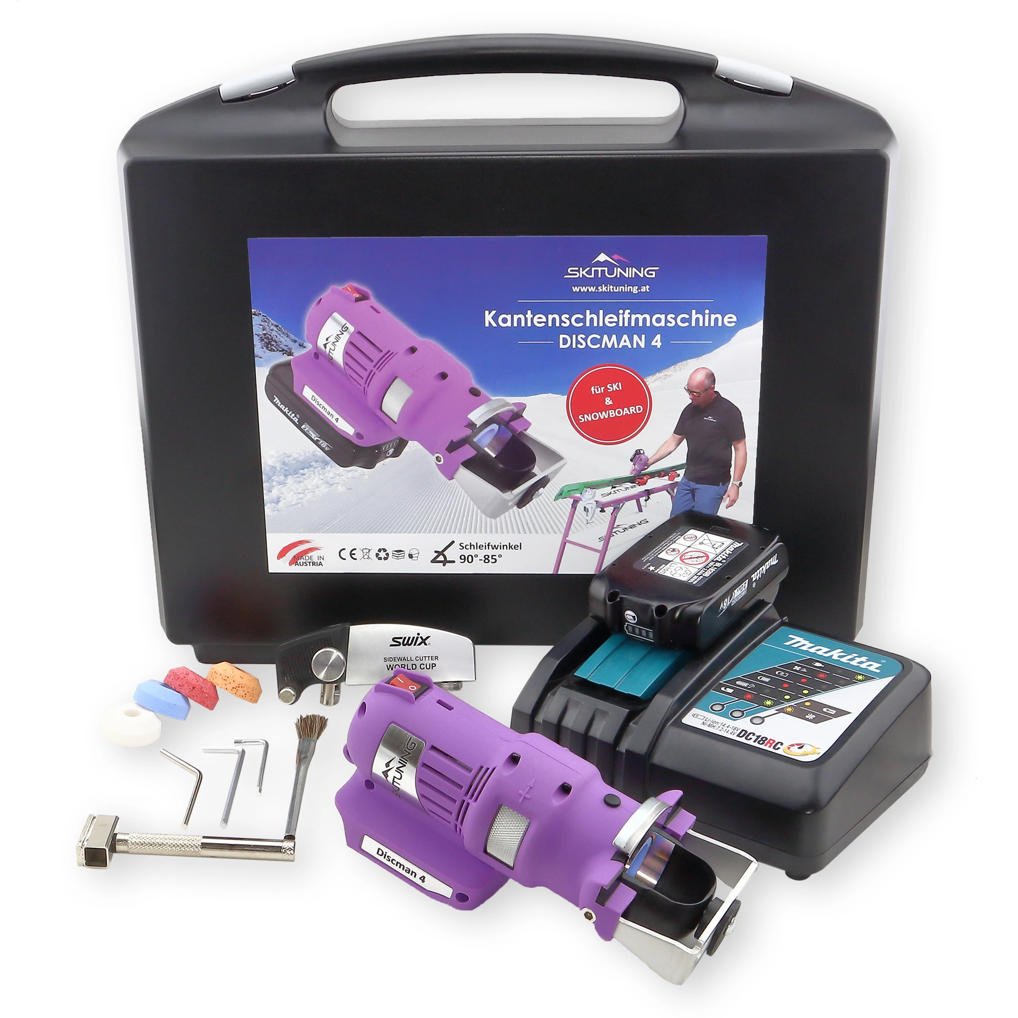 Discman&nbsp;4 im robusten Koffer mit Akku und Ladegerät