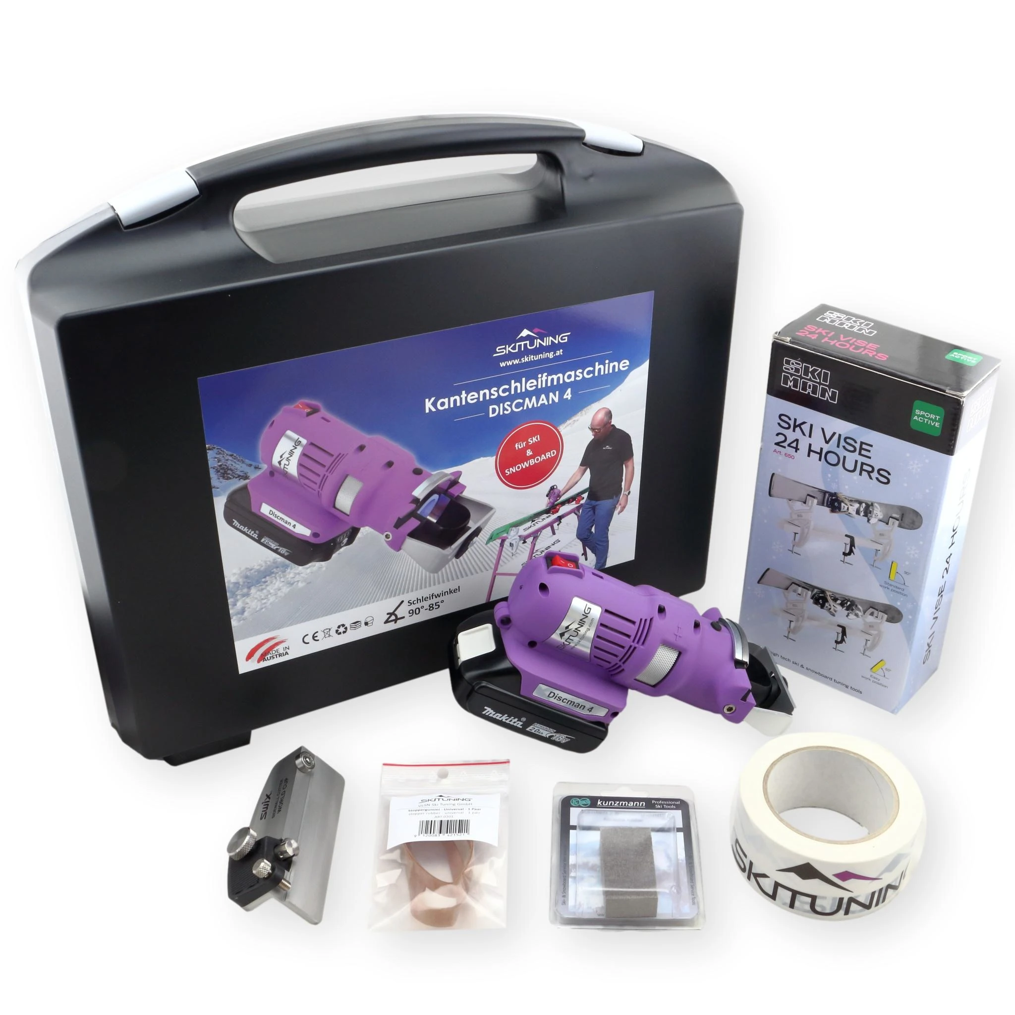 Discman&nbsp;4 Service-Komplettset mit Zubehör